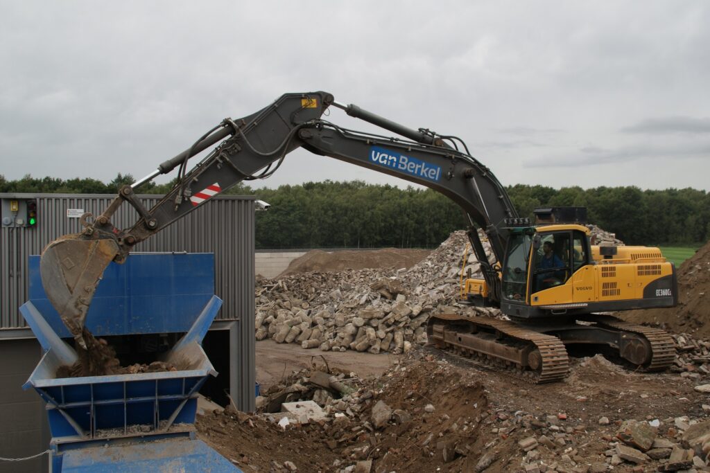 Project Hergebruik puin Rabobank Eindhoven