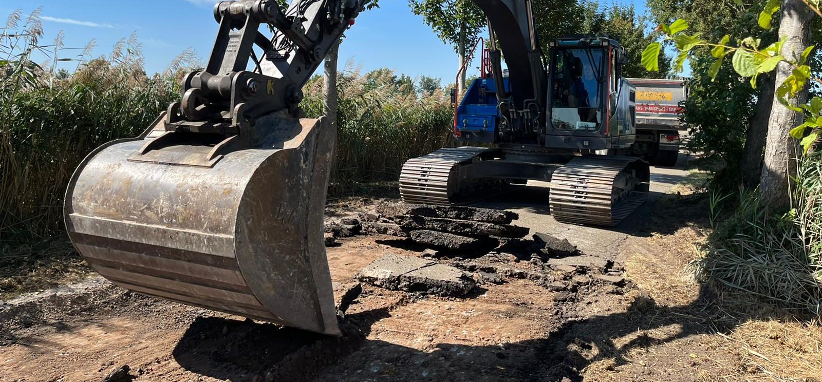 Acceptatie asfaltpuin teerhoudend